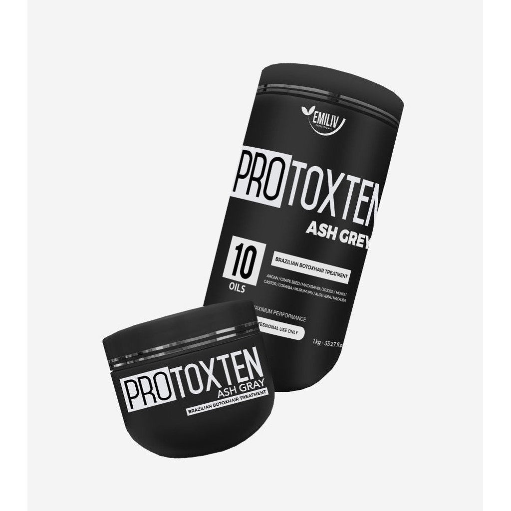 Emiliv Professional - PROTOXTEN 10 Oils - Ash Grey - 1 Kg, 35.27 fl.oz. - URBAN BEAUTE