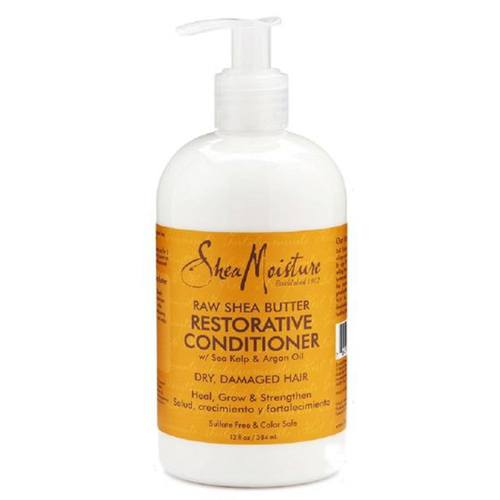 Shea Moisture Raw Shea Butter Restorative Conditioner 13oz - URBAN BEAUTE
