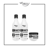 Emiliv Professional Kit PROHOMETEN Home Care - Shampoo/Conditioner/Mask