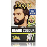 Bigen Mens Beard Colour (Natural Brown B104) No Ammonia