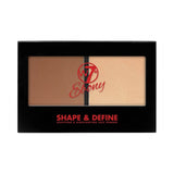 W7 ebony blotting pressed powder - deep