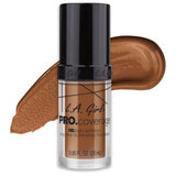 La Girl Pro Coverage High Definition Long wear Foundation GLM653 Toast