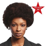 Sleek Wig fashion Human Hair Afro wig color  2