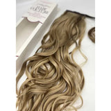 Hair Couture Velcro Wrap Around Ponytail 100 % Tongable Synthetic 27/613
