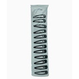 Plastic Snap Hair Clips Small Black RS69BK