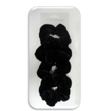 Hair Accessories 4pcs Hair Scrunchies - Black RS25BLA