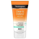 Neutrogena clear & defend 2 in 1 wash mask - 150ml