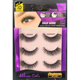Ebin  3 Pairs Wild Cat Lashes -February