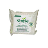 Simple regeneration age resisting cleansing facial wipes