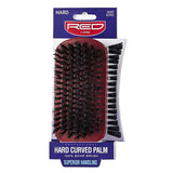 Kiss Professional Hard Curved Palm Boar Bristle Brush Superior Handling
