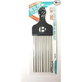 Stella Collection Long Metal Pik Styling Comb #2407