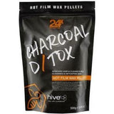 Hive 24k Collection Charcoal d Tox Hot Film Wax Pellets 17.6 oz