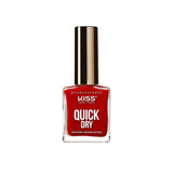 Kiss: Quick Dry Nail Polish 13ml - Ready Set Red (QP04)
