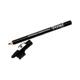 Vital Waterproof Eyebrow Sharpener With Round Brush Black 1.2g