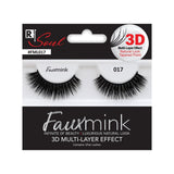 Faux mink eyelashes 3d multi layer effect #017