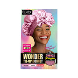 Ebin New York Wonder Wig Tie-Up Bonnet Extra Jumbo Baby Pink