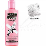 Crazy Color Semi Permanent Hair Dye 250 Ml - Neutral Mix Colour