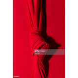 Knotted wrap - red color