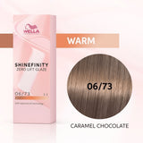 Wella Shinefinity Warm Caramel Chocolate 06/73 60ml