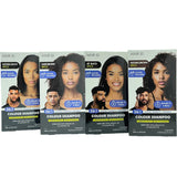 Hair ID 3 In 1 Ammonia Free Color Shampoo Natural Black RCS002 3PCS