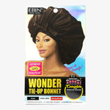 Ebin Wonder Wig Solution Tie Up Bonnet Extra Jumbo Black
