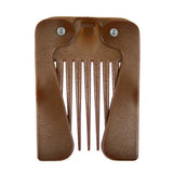 Combs Afro Wooden Effect Folding 236