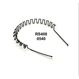 Metal Zig Zag Alice Band RS408