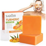 EelhoeTurmeric Handmade Soap Bar Soap Bar For Face & Body 100g L117