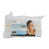 Magic Plastic Caps 30pcs Water-proof with Elastic Bnad