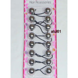 Sherry Hair Accessories Hair Elastic With CLEAR Balls