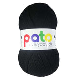 Cygnet's Pato Everyday DK Wool (100g) - Black