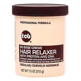 Tcb no base creme hair relaxer regular 18oz
