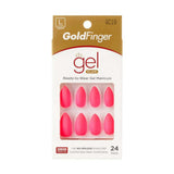 GoldFinger Gel Glam Solid Colour  - Electro Pink