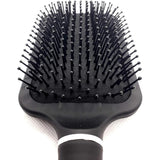 Plastic air Vent Hair Paddle Brush Black 9886F