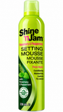 AMPRO SHINE-N-JAM MOUSSE FIRM HOLD GREEN 12OZ