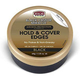 African Pride Black Castor Miracle Edge Gel 2.25oz