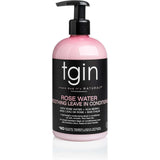 tgin Rose Water Smoothing Leave-In Conditioner for Natural Hair - Protective Styles - Curls - Waves - Detangler - Great for low porosity hair - Fine hair