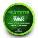 GUMMY matte finish styling wax - green 5 oz