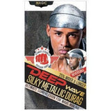 Magic Collection Deep Wave Silky Metallic Durag 4802sil