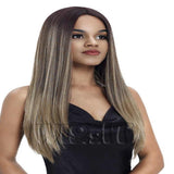Sleek Spotlight Premium Wig Demi Human and Synthetic Hair Mix Col 1