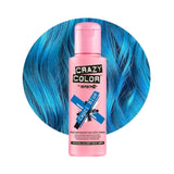 Crazy Color Semi permanent hair color cream - Capri Blue 44
