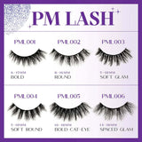 Ebin Cattitude 5D PM Lash Effortless Day TO Night Look Fluttry Glam PML002