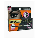 Ebin Grip Bond Lash Glue Black /white Silicone 5.8g