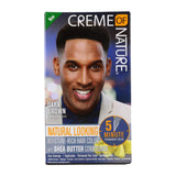 Cream of Nature Mens Liq Kit 5 minute Dark Brown