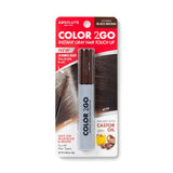 Absolute New York Color 2GO Instant Gray  Hair Touch up Mascara - Black Brown - URBAN BEAUTE