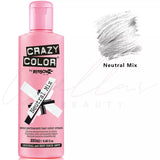 Crazy Color Semi Permanent Hair Dye 250 Ml - Neutral Mix Colour