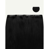 Hairaisers Luxurious Clip In Remy Extensions 100% Human Hair 14" 1 - URBAN BEAUTE