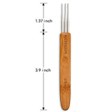 Jmail Dreadlock Crochet Hook Tool For Braiding Hair (Trio Weaving Needle) - URBAN BEAUTE