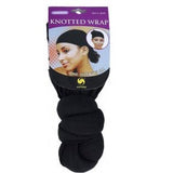 Knotted wrap - blue colours - URBAN BEAUTE