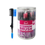Magic Collection 3 IN 1 Double Ended Folding Eyebrow Brush #MTO035 - URBAN BEAUTE